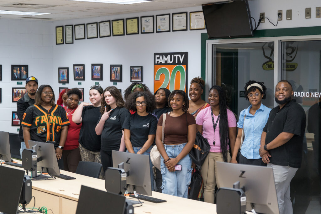 Students, ages 13-16, from S.H.E. Academy had an interactive experience during their tour of SJGC, which organizers say inspired confidence in their future aspirations.