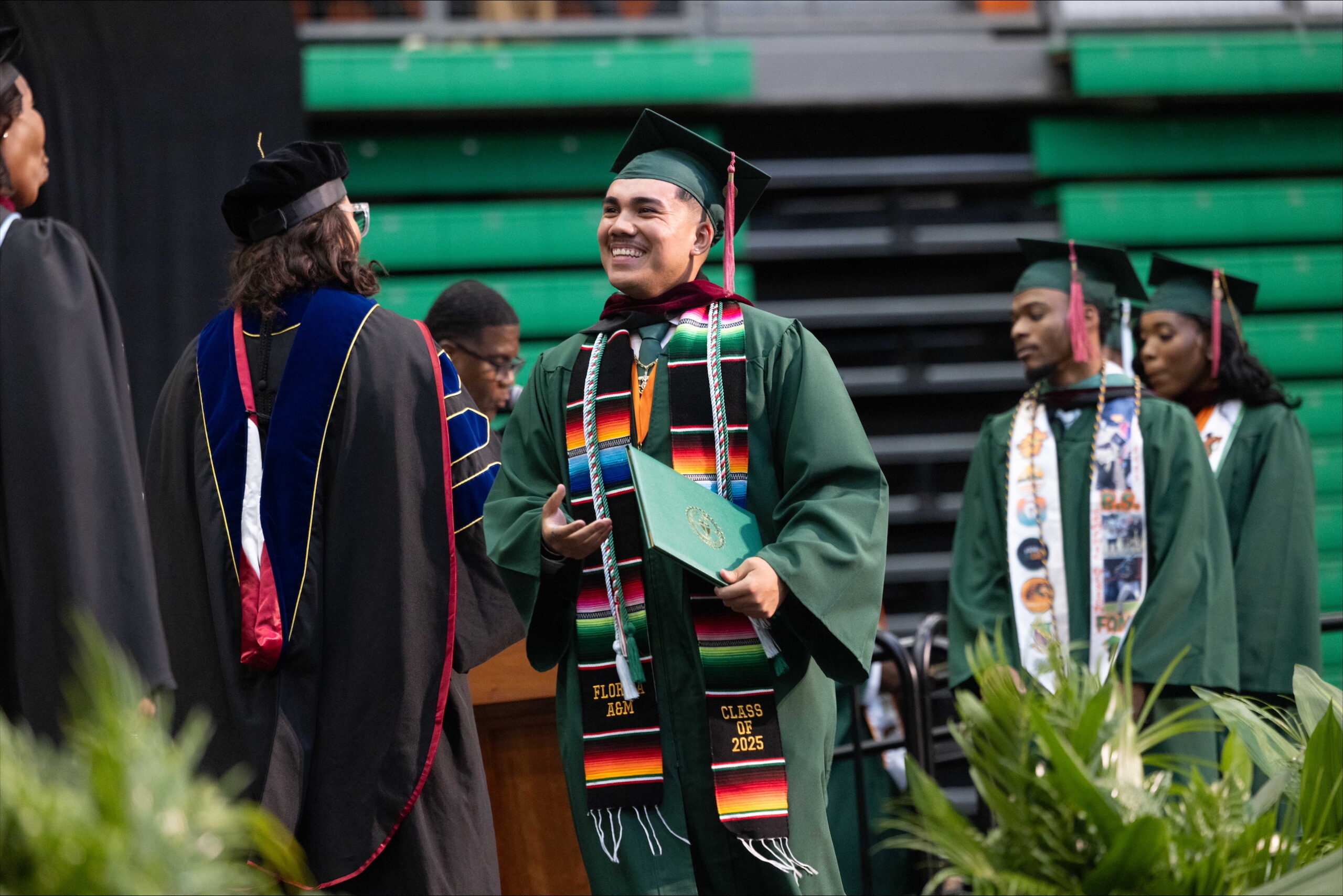 When Luis Arriaga smiled as he crossed the FAMU commencement stage this summer, he carried the hope of education for generations of his family with him.