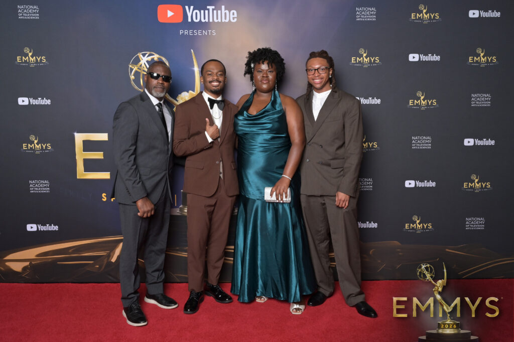 FAMU students on the red carpet.